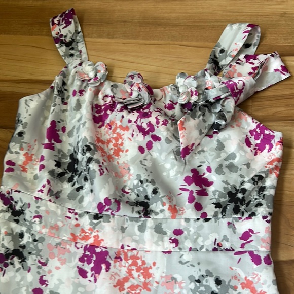 🌸 Floral Silky Sheath Dress - Picture 5 of 11